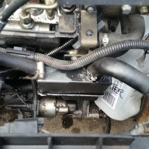 thermostat removal oil vapour box