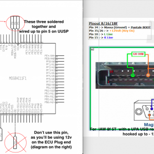 How to wire UPA USB programmer to IAW 8f 5t
