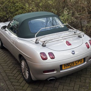 Barchetta with Fiat Boot Rack