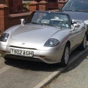 Back together and how it should be, top down in the sun!