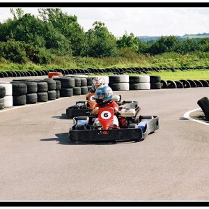 Gaydon 2006 - Some kiddies on the go karts before we got a go :-D