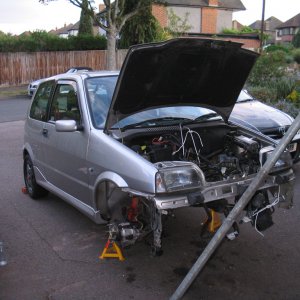 Empty Engine Bay