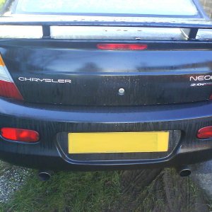 Chrysler neon RT back