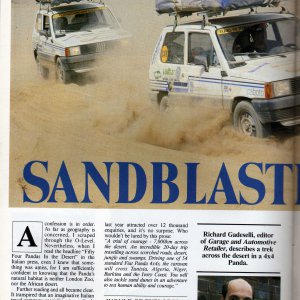 Sandblasters