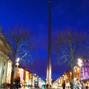 The Spire of Dublin.