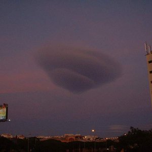 Weird Cloud in Spain