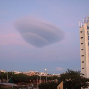 Weird Cloud in Spain