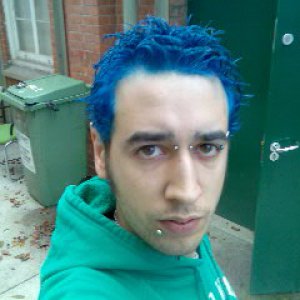 Blu hair