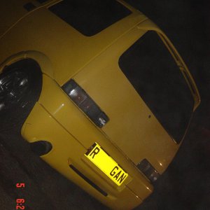 New rear bumper 5th Feb 2007