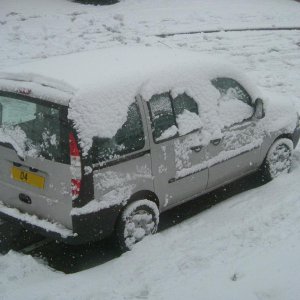 Doblo in the Snow
