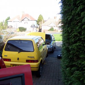 Pete on the drive