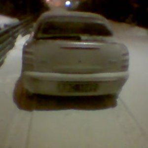 covered with snow :)