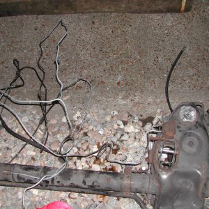 present rear axle.