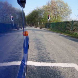 Traffic light reflection