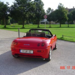 Barchetta at the Schloss