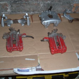 Painting brake calipers