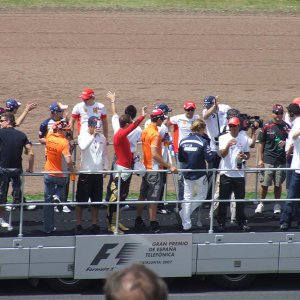 i spy with my little eye.. formula 1 drivers