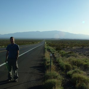 New Mexico Long Empty Road