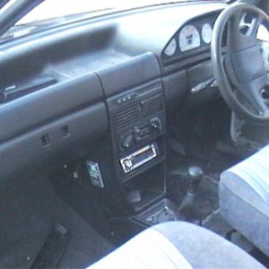 interior minus new steering wheel and gear knob and recaros