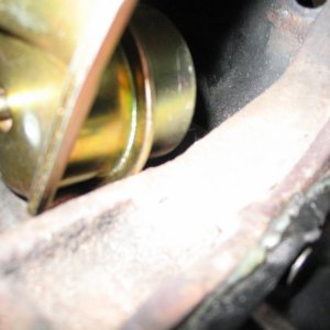Wastegate Hitting Block