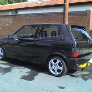 That number plate will be moving back to the boot...