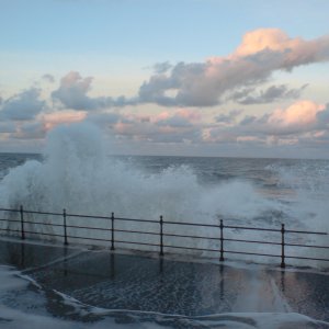 Stormy seas