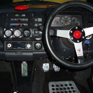 Imola Blue Cockpit