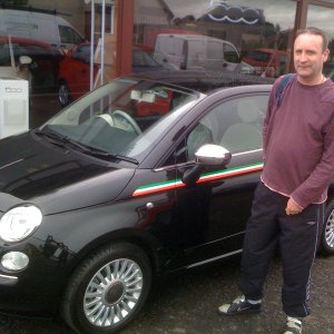 GusFiat Fiat500 Black Lounge