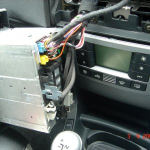 Access to plugs on rear