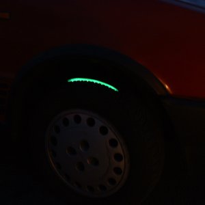 In tyre neons