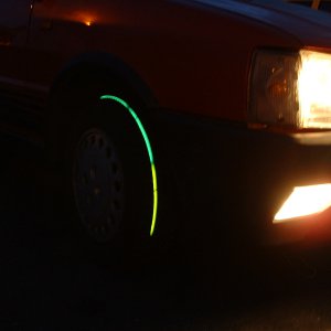 In tyre neons