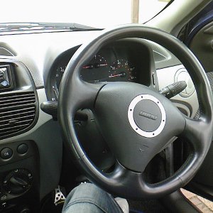 Leather Steering Wheel