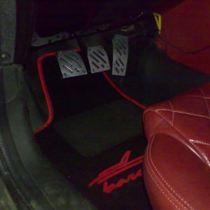 Pedal covers + mats