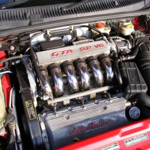 Alfa 156 GTA Engine