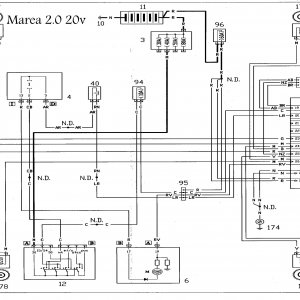 Marea ABS wiring diagram