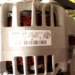 1368 non air-con alternator