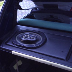 rear speaker top view
