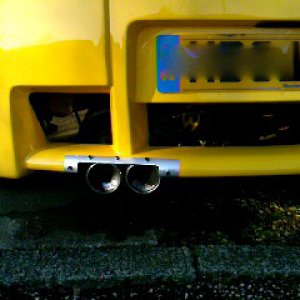 new exhaust trim