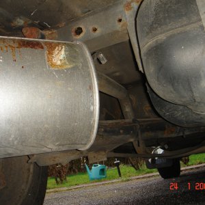 Exhaust back box