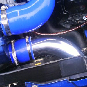 New intake pipe