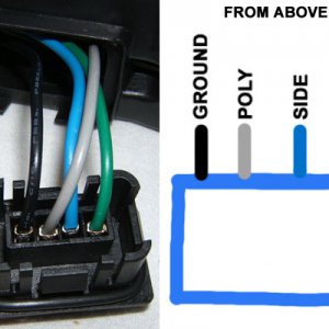 16 - Main connector wiring diagram
