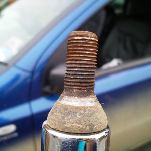 Bent bolt