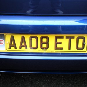 new number plate