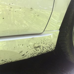 Dirt On Car