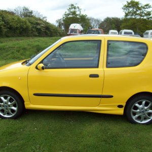 Barry Roo, my Seicento Sporting Schumacher