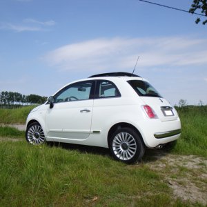 Fiat 500 Lounge 1.3 bossa nova white