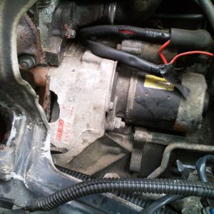 Selecta gearbox hole
