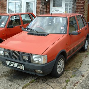 1989 Mk1 Uno 70SX 'G'