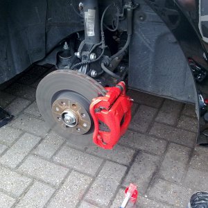mjet front disk and caliper