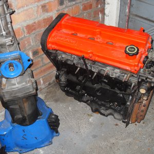 engine and gearbox